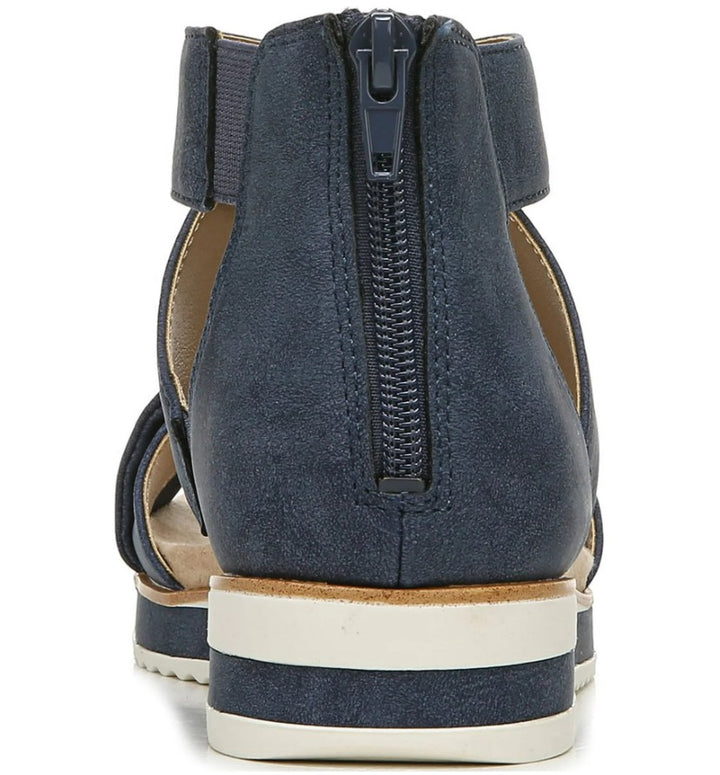 LifeStride Women's Zoom Strappy Sandals Navy Size 8.5