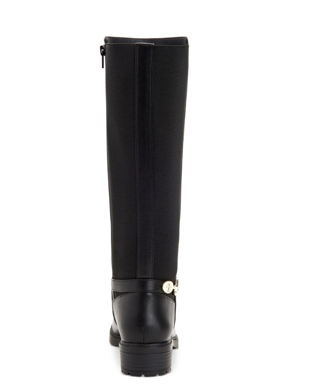 Giani Bernini Women's Barnibee Memory Foam Knee High Riding Boots Black