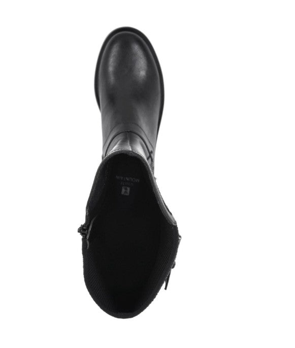 White Mountain Women's Meditate Tall Shaft Boots Black Size 8.5