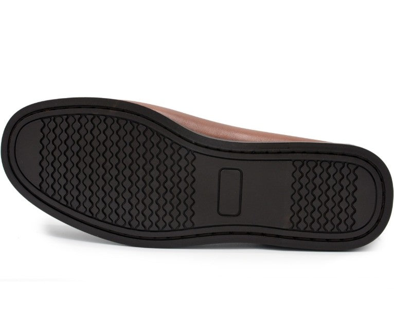 Aston Marc Men's Abrams Slip-on Comfort Loafers Shoes Tan Size 12