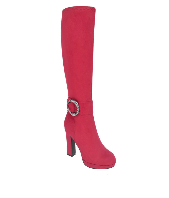 Impo Women's Ovidia Stretch Platform Boots Classic Red Size 9 W