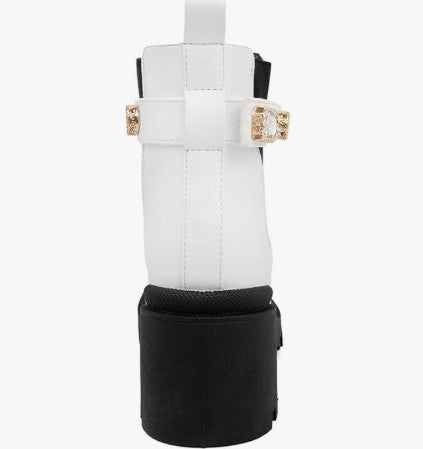 Sugar Women's Memory Foam Favorite Casual Boots White Size 6.5