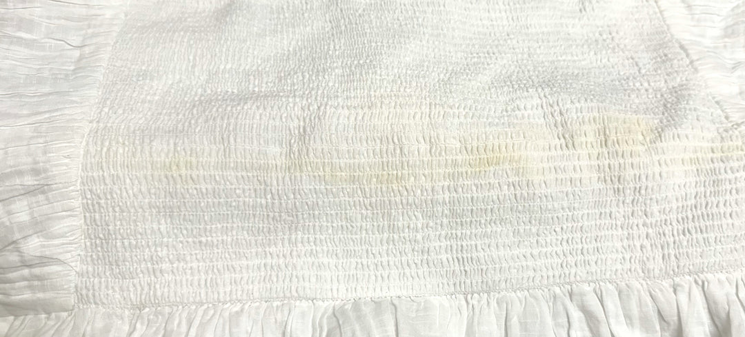 On 34th Womwen's Trendy Ruched Corset Midi Dress Bright White Size XL