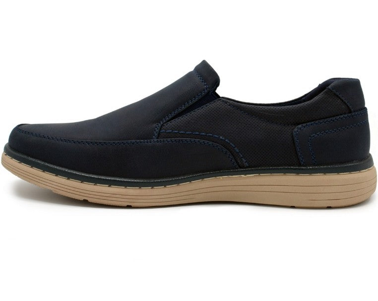 Aston Marc Men’s Comfort Galt Casual Slip-On Shoes Navy Size 8.5 M