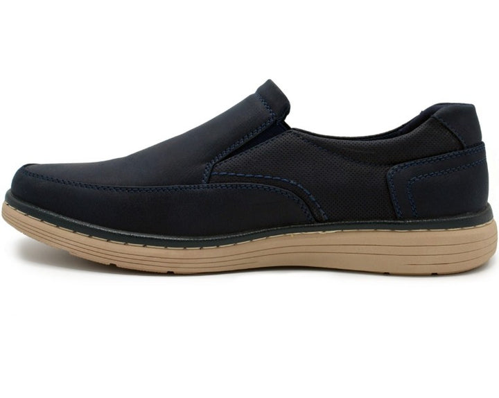 Aston Marc Men’s Comfort Galt Casual Slip-On Shoes Navy Size 8.5 M