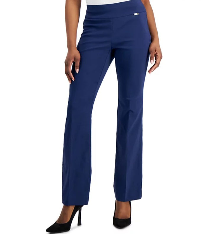 INC International Concepts Mid-Rise Bootcut Pants Short Lenght Petite Size 4PS