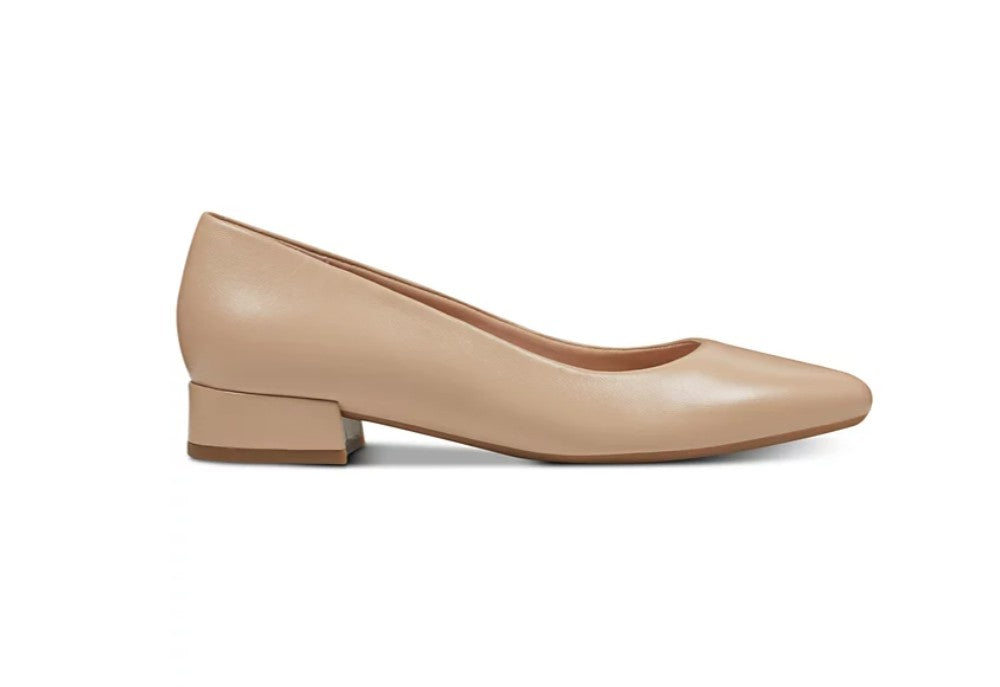 Easy Spirit Women's Caldise eFlex Slip-On Low Heel Pumps Latte Size 9.5W