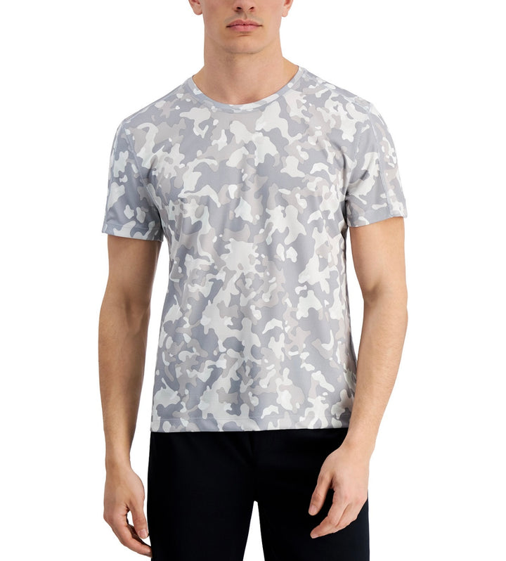 ID Ideology Men's Short Sleeve Birdseye Printed Training T-Shirt Size XL