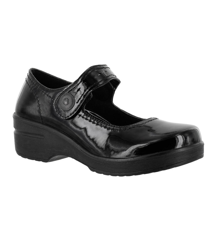 Easy Works Easy Street Women's Letsee Mary Jane Clogs Black/Patent Size 9.5M