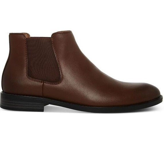 Madden Men's Maxxin Mid Height Chelsea Boot Dark Brown Size 11.5