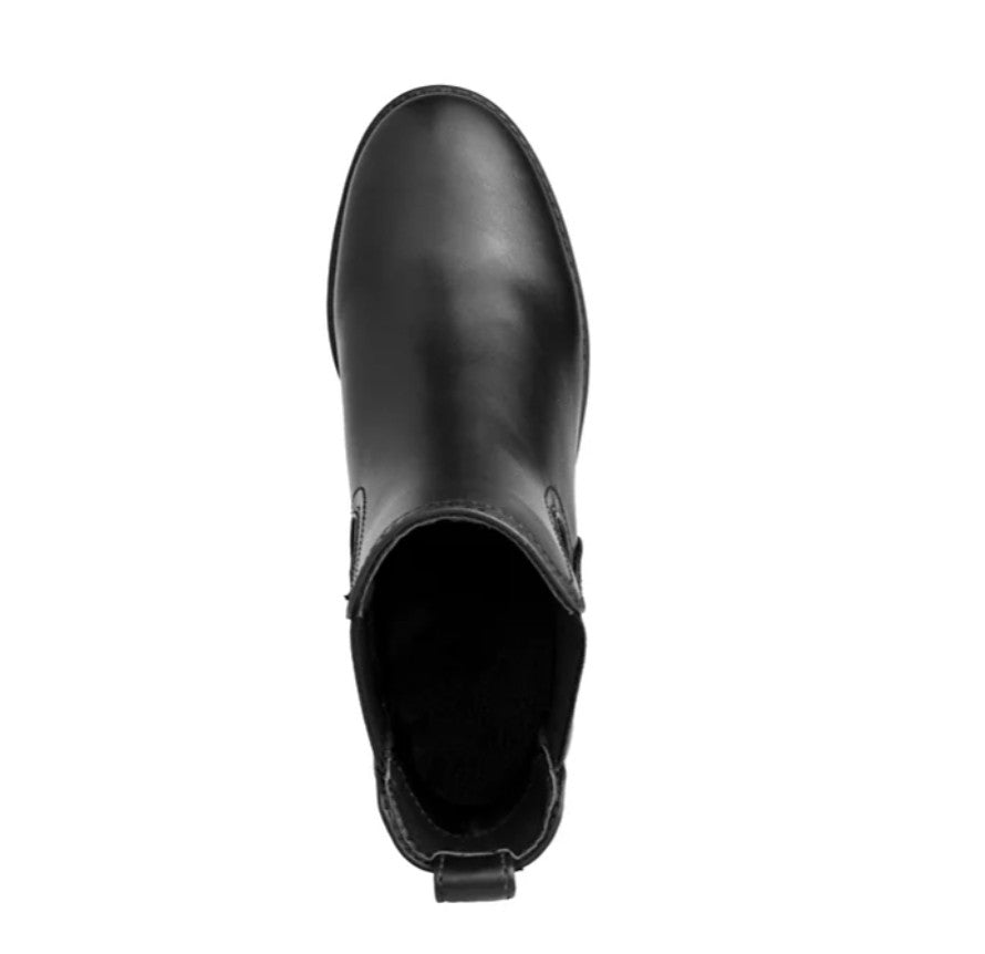 Sugar Women's Kelce Ankle Boots Black Smooth Gore Size 7