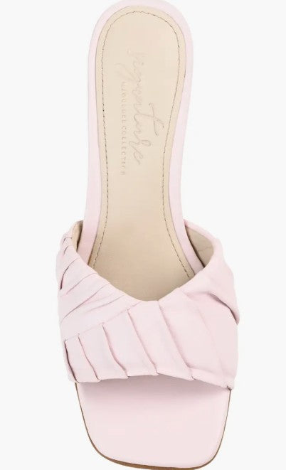 Journee Collection Women's Juliette Faux Leather Dressy Heels Pink Size 8.5