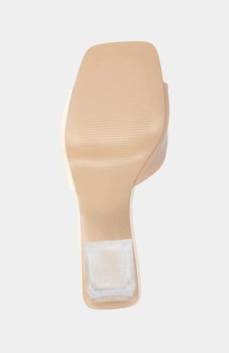 Journee Collection Women's Aylia Twist Slip On Block Heel Sandals Pink Size 6.5