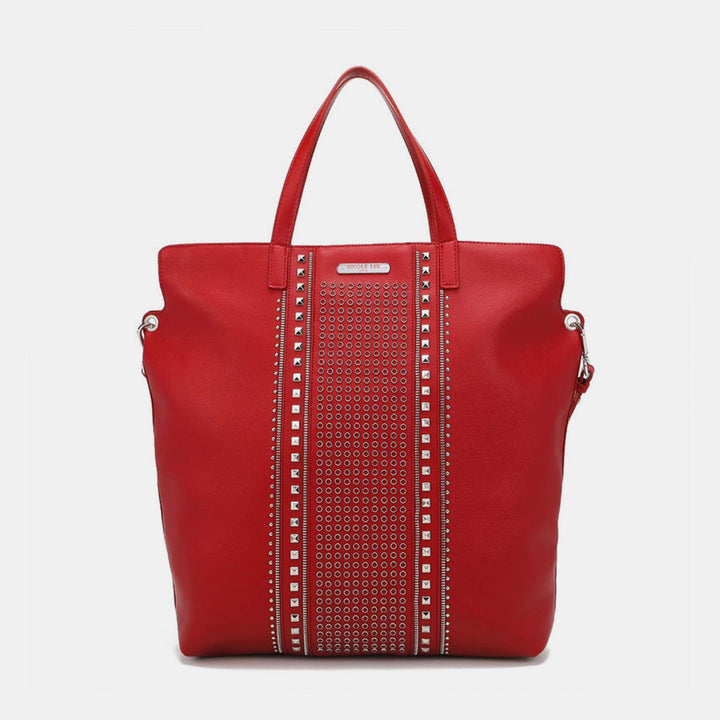 Nicole Lee USA Studded Large Tote Bag