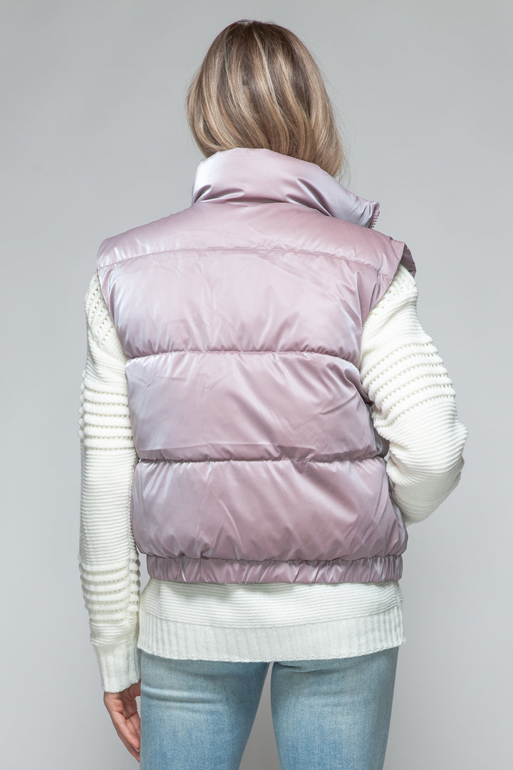 Snobbish Fine Fur Lining Quilted Vest