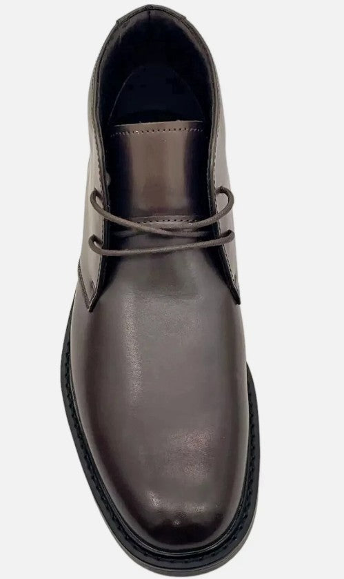 Alfani Men's Memory Foam Zane Lace-Up Chukka Boots Brown Size 7M
