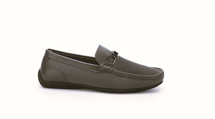 Aston Marc Men's Knit Slip-On Driving Shoes Loafers Gray Size 8.5