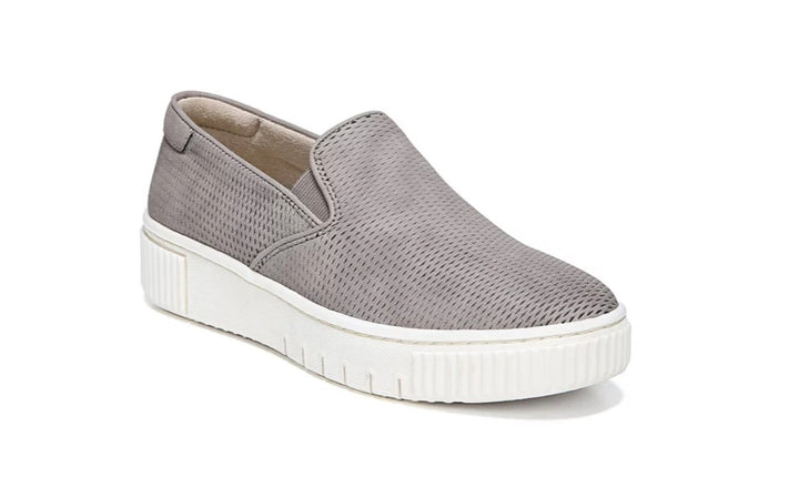 Soul Naturalizer Women's Tia Slip-On Sneakers Mushroom Faux Leather Size 7.5