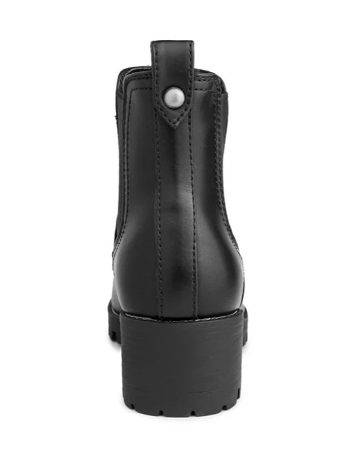 Sugar Women's Pull-on Kelce Ankle Boots Black Smooth Gore Size 7 M
