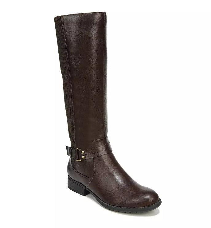 LifeStride Women's X-Anita Tall Shaft Boots Dark Chocolate Size 7 1/2 M