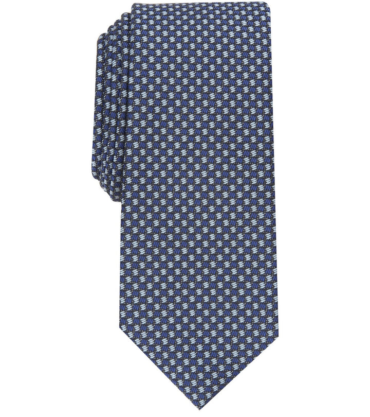 Alfani Men's Mini Neat Slim Tie Navy One Size