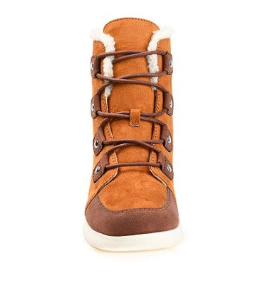 Journee Collection Women's Laynee Cold Weather Boots Camel Size 9