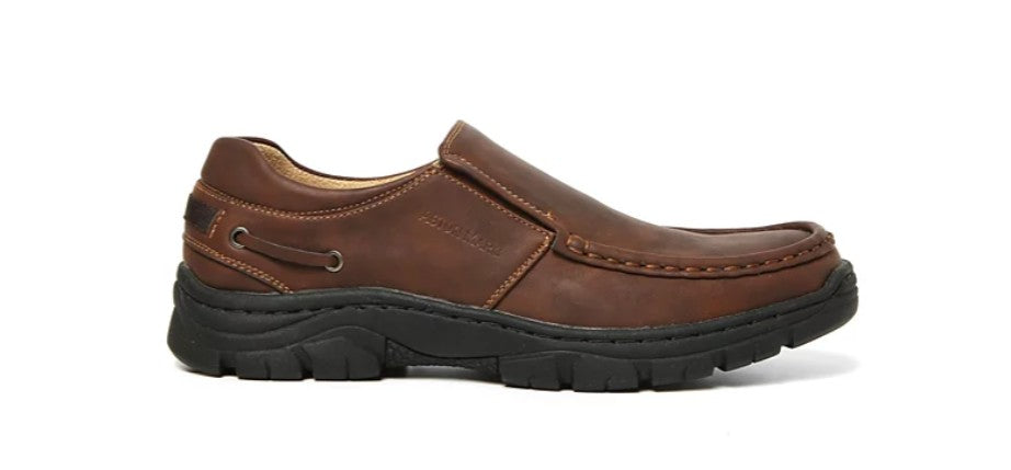 Aston Marc Men's Slip On Comfort Casual Moccasin Shoes Tan Size 13 M