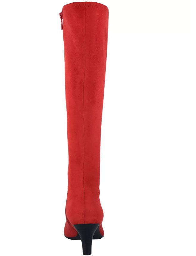 Impo Women's Namora Knee High Dress Boots Red Size 9 M