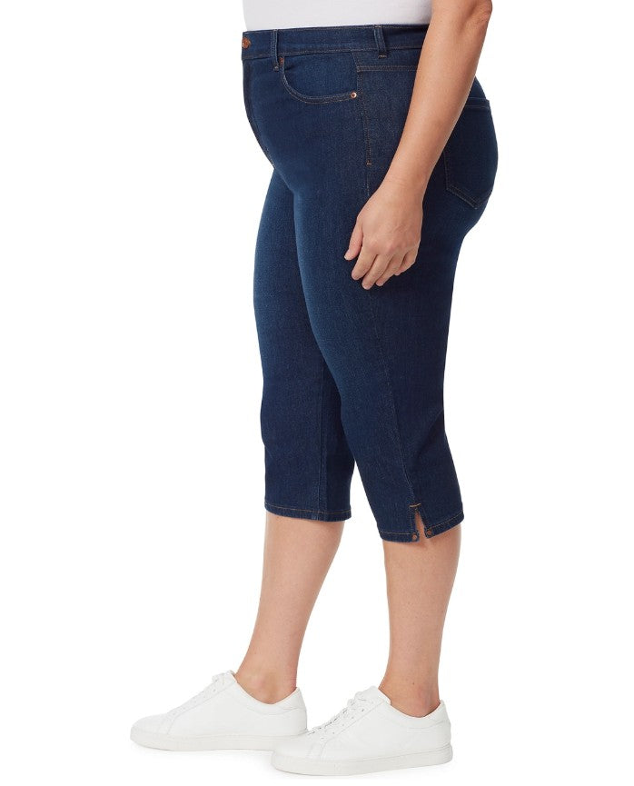 Gloria Vanderbilt Women's Amanda Capri Jeans Madison Plus Size 16W