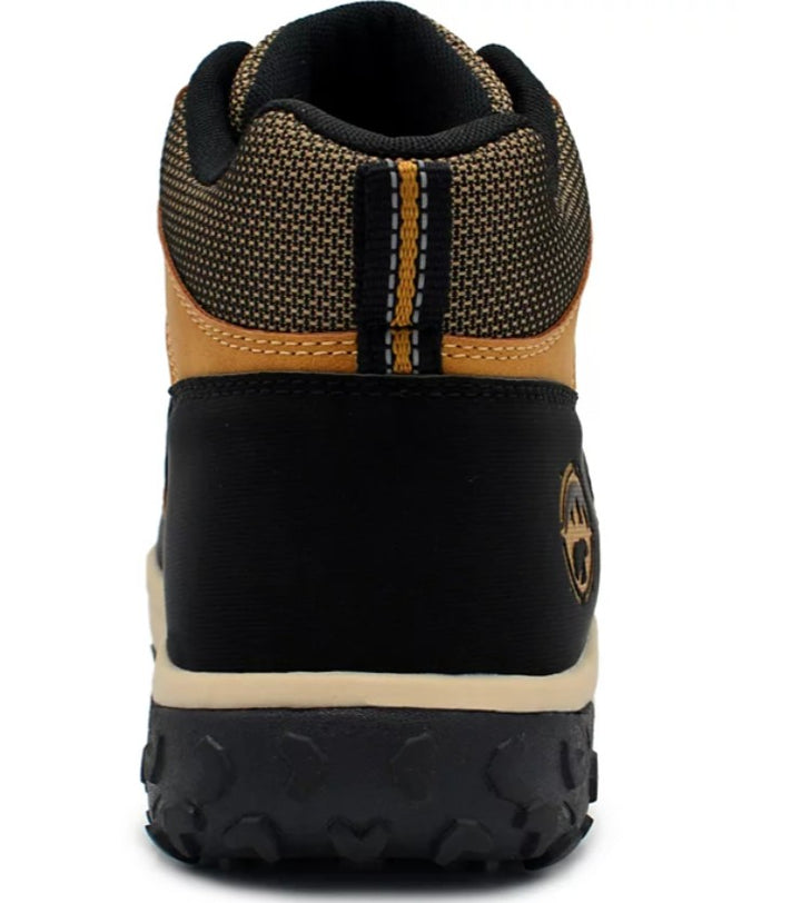 Polar Range Men's Cushioned Comfort Lace-up Closure Lundar Boot Olive-Wheat