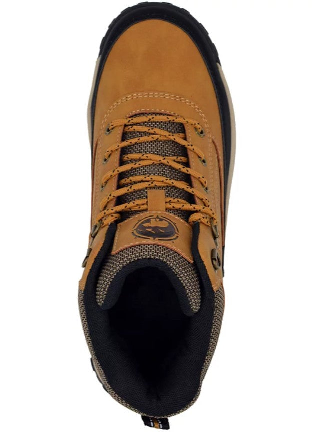 Polar Range Men's Cushioned Comfort Lace-up Closure Lundar Boot Olive-Wheat