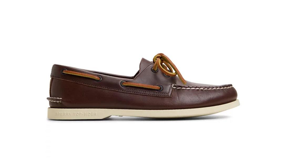 Sperry Men's Authentic Original 2-Eye Boat Shoes Brown Size 8