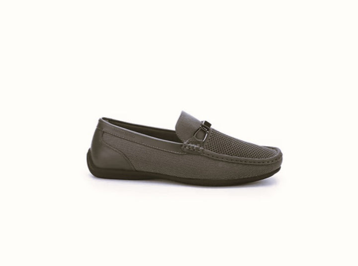 Aston Marc Men's Knit Slip-On Driving Shoes Loafers Gray Size 8.5
