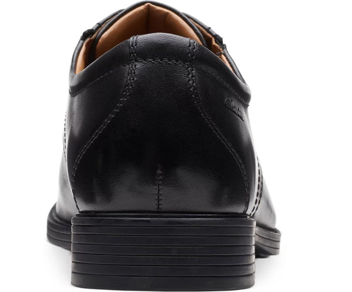 Clarks Men's Whiddon Cap-Toe Oxfords Shoes Black Size 9.5 M