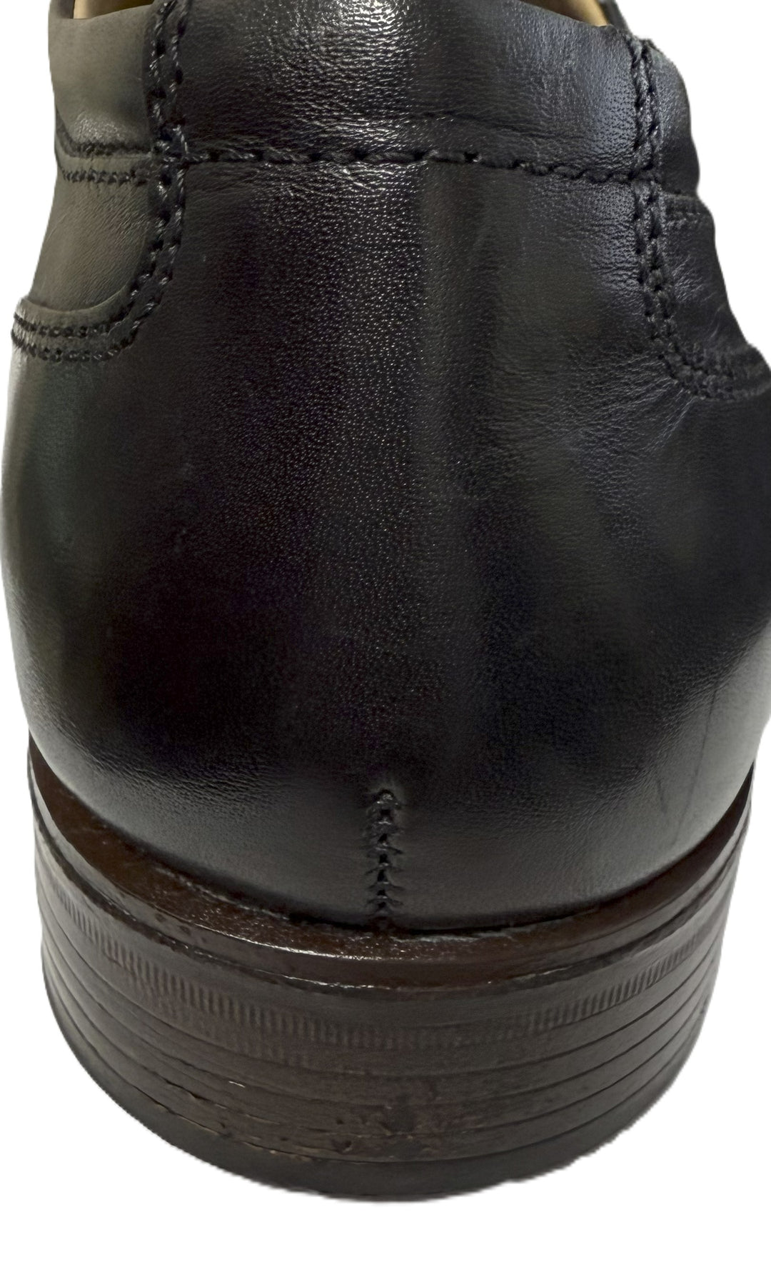 Johnston & Murphy Men's Lewis Plain Toe Dress Shoe Black Size 8 M