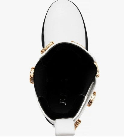 Sugar Women's Memory Foam Favorite Casual Boots White Size 6.5