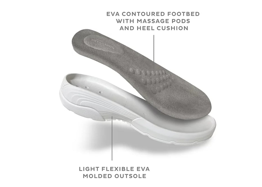 Easy Spirit Women's Traciee Lightweight Flat Easy-On Sandals Dark Blue