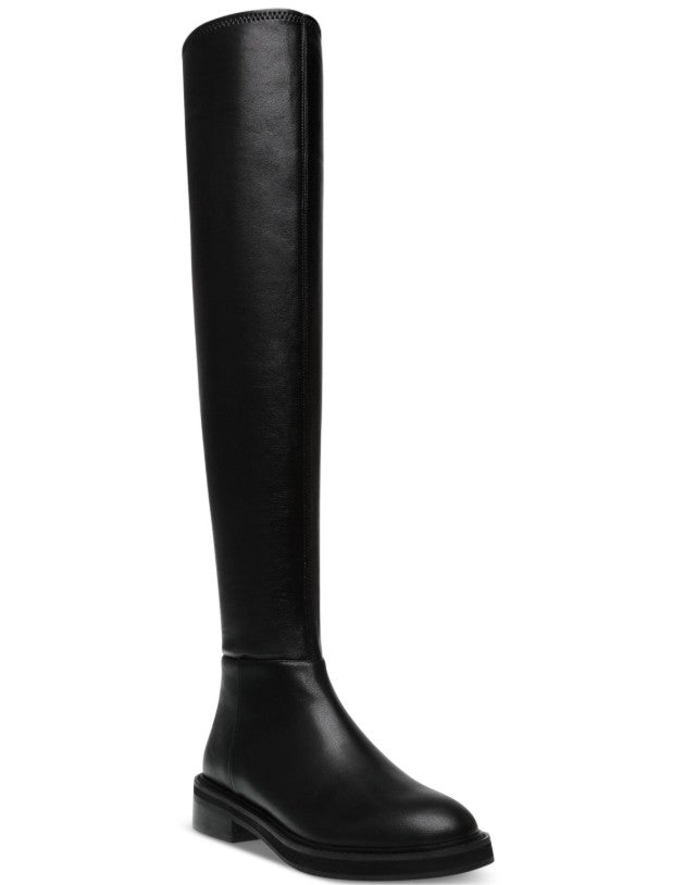 Steve Madden Women's Leza Over-The-Knee Stretch Boots Black Size 9
