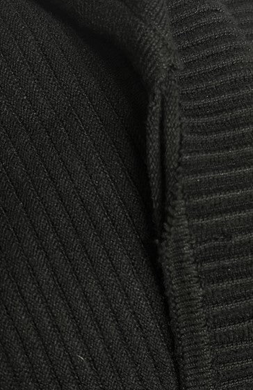 Guess Women's Sleeveless Ashti Bodycon Sweater Dress Jet Black Size L