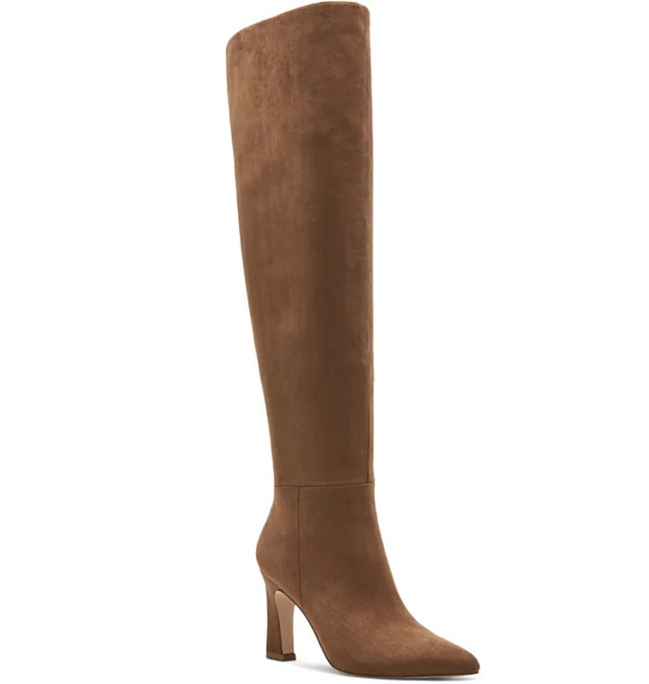 Madden Girl Women's Sizzlee Wide-Calf Over-The-Knee High-Heel Dress Boots