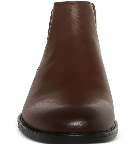 Madden Men's Maxxin Mid Height Chelsea Boot Dark Brown Size 11.5