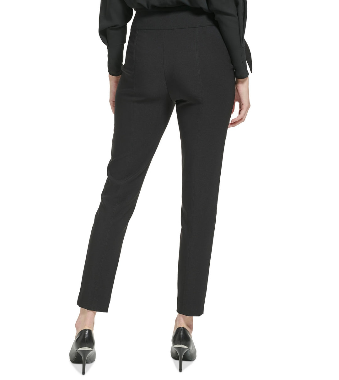 Calvin Klein Women's High Rise Slim Fit Pants Black Size 6