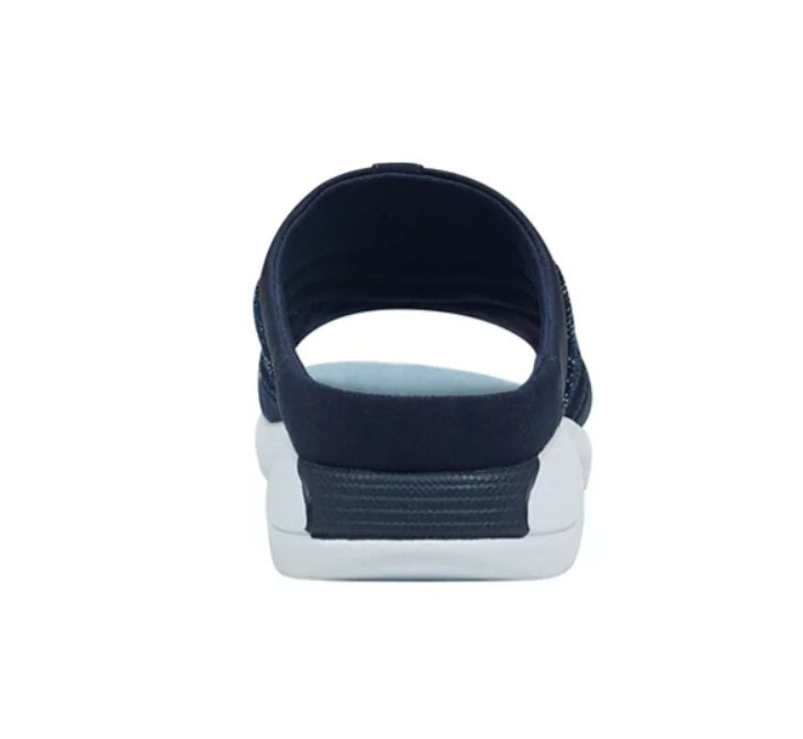 Easy Spirit Women's Traciee Lightweight Flat Easy-On Sandals Dark Blue