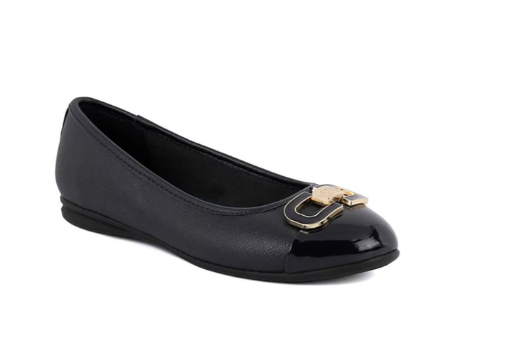 Jones New York Women's Ambalee Ornamented Ballet Flats Black Size 5M