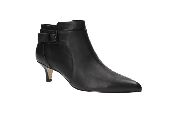 Bella Vita Women's Bindi Shooties Boots Black Leather Size 6.5