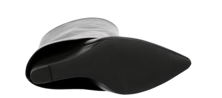 Madden Girl Women's Evander Fold-Over Cuffed Knee High Wedge Dress Boots