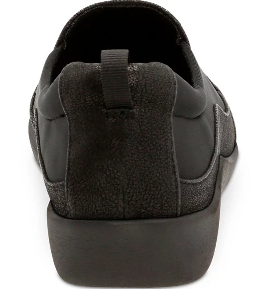 Clarks Women's Cloudsteppers Sillian Paz Flats Shoes Black Size 6.5 W
