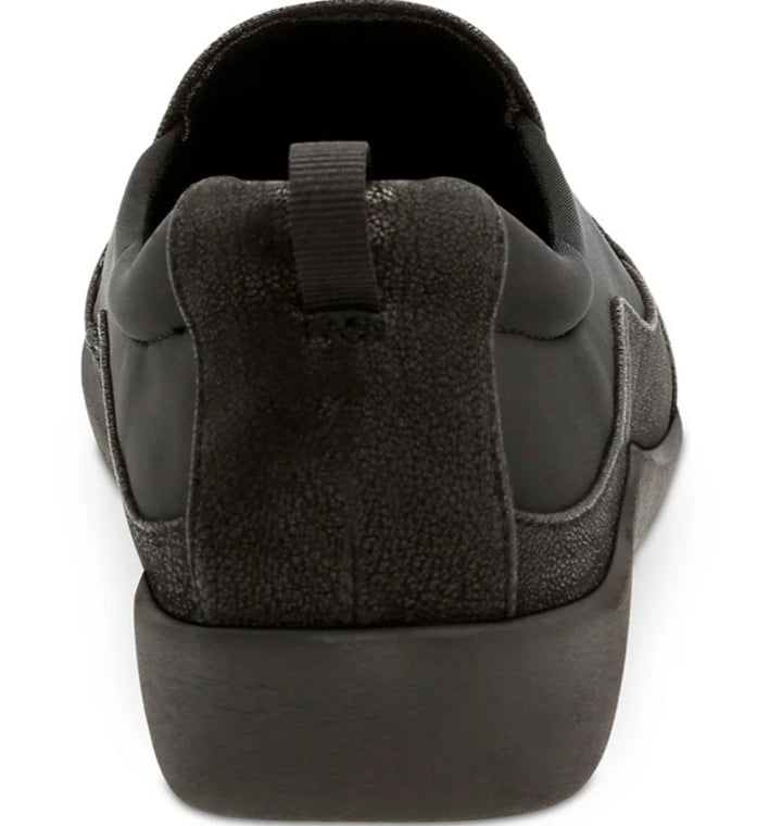 Clarks Women's Cloudsteppers Sillian Paz Flats Shoes Black Size 6.5 W