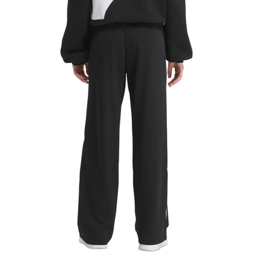 Reebok Women's Pull-On Drawstring Tricot Pants Black Size XL