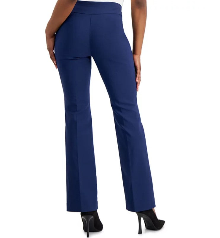 INC International Concepts Mid-Rise Bootcut Pants Short Lenght Petite Size 4PS